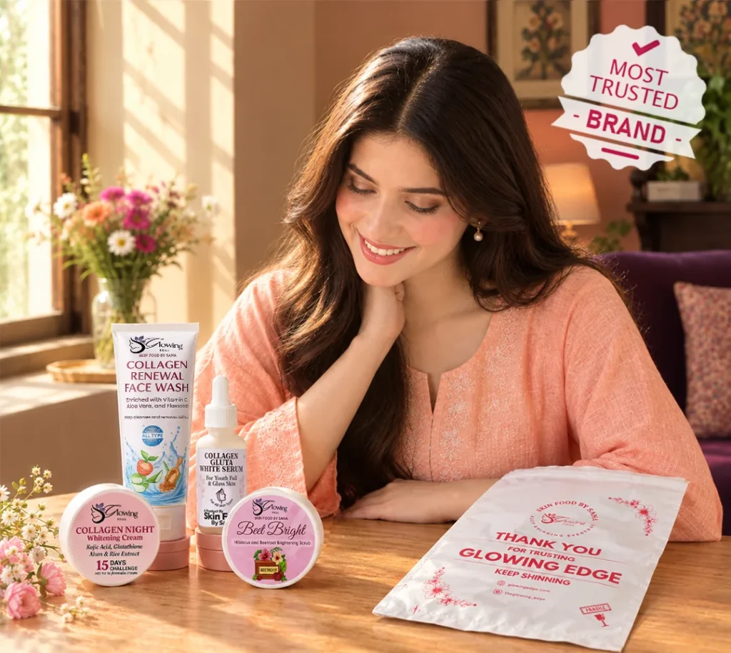 Glowing Edge - Most Trusted Brand skincare products with customer